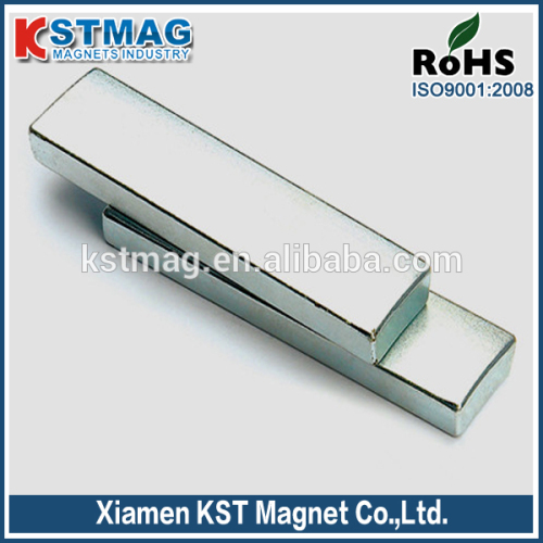 Powerful permanent strip Sintered Neodymium Magnet for sale