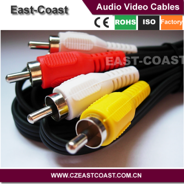 High quality audio video out tv cable