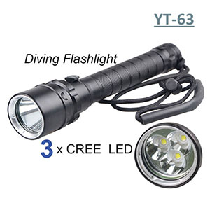 10W XML2 LED Lantern IP68 Waterproof Torch Scuba Diving Light