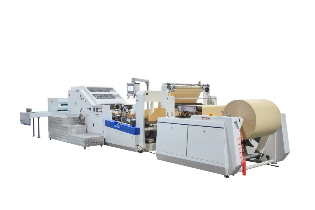 High Speed Square Bottom Shopping Kraft Paper Bag Machine China