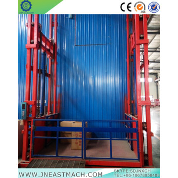 1.0t 14m Rail Stationary Hydraulic Cargo Lift