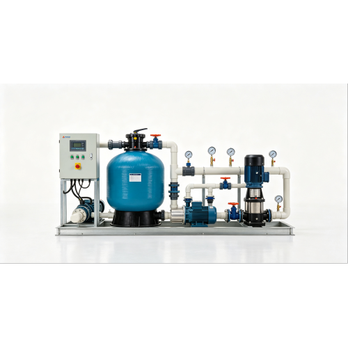 Sistema de tratamiento de agua circulante del centro de baño