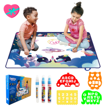 Aqua Magic Mat: Water Drawing Toy with PP Template