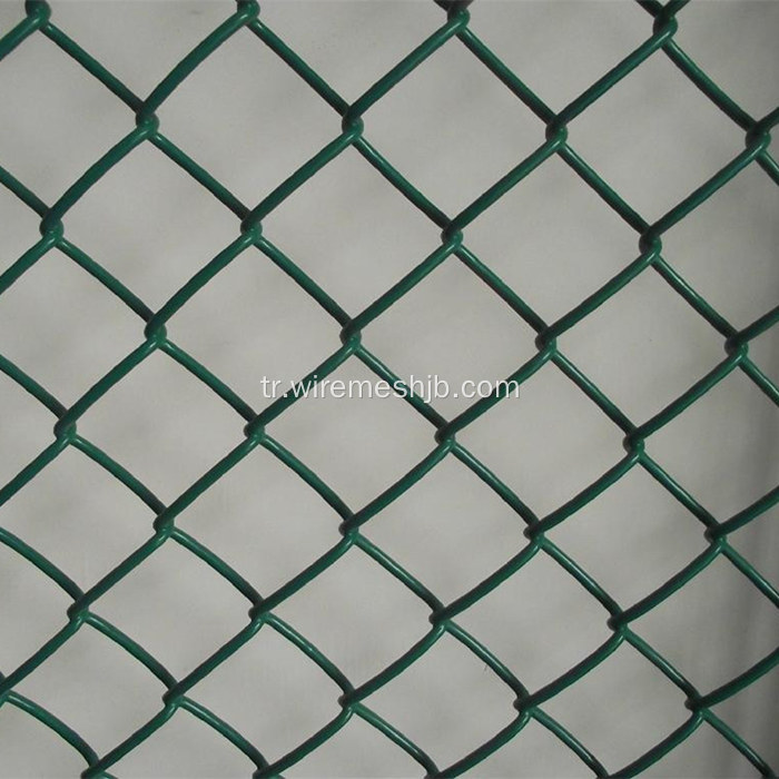 Zincir bağlantı çit tenis kortu çit örgü
