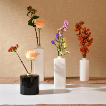 Ceramic Flower Bottle Japanese Ohararyu Ikebana Vase