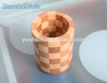 Bamboo Pen Holder / Bamboo pencil vase / Bamboo Penholder