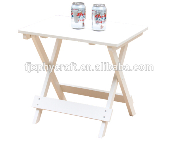 cheap folding wood tray table
