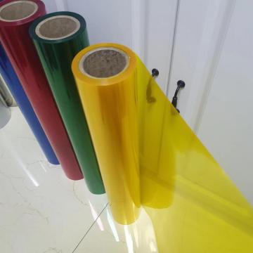 Filmes plásticos de plástico térmico de PVC coloridos