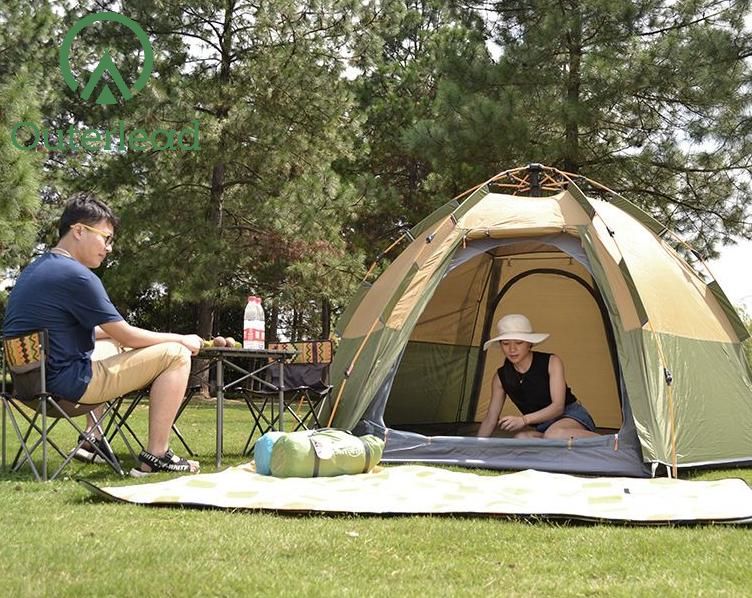 Instant Hexagon Cabin Tent 7 Jpg