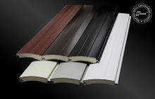 Motor Operation Roller Shutter Garage Doors Aluminum Alloy , Ce