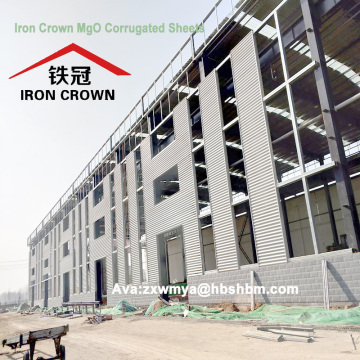 MGO Anti-corosion Fireproof Roof Tile For Workshop