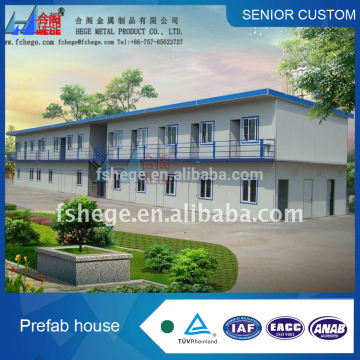 2-Storey flat roof Prefabricated House