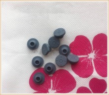 Grey vials rubber stopper 13mm for injection vials use