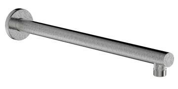 Round Brushed Nickle Brass Shower Arm/Tube