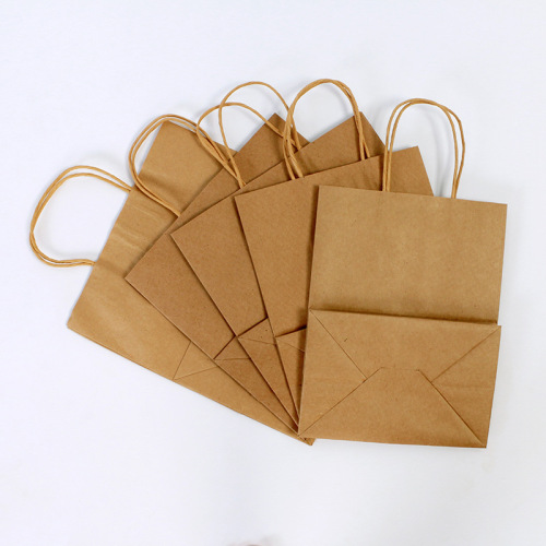 Custom Eco Friendly Recycled Kraft Paper Bag