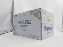 Premium Belgian white beer in a 500ml bottle