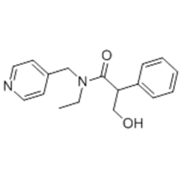 ベンゼンアセトアミド、N-エチル-a-（ヒドロキシメチル）-N-（4-ピリジニルメチル） -  CAS 1508-75-4