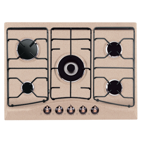 Indesit 5 Burner Steel Hob in Italy