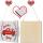 Wooden Valentine&#39;s Day Hanging Decoration