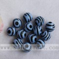 Wholesale Fashion Colorful Jewelry Acrylic Black Stripe Beads