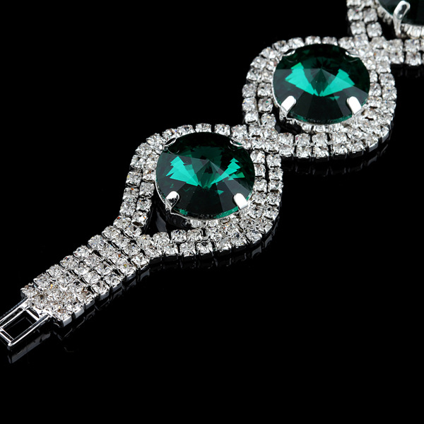 Round Crystal Bracelets For Women