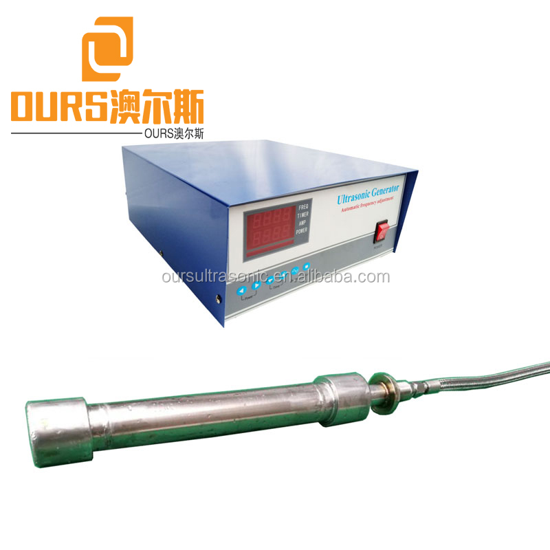 SS316 stainless steel Tubular Transducer Ultrasonic Reactor Cleaning Or Refinement Of Scavenge Oil And Palm Oil