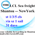 Shantou a NewYork LCL consolidación agente de carga