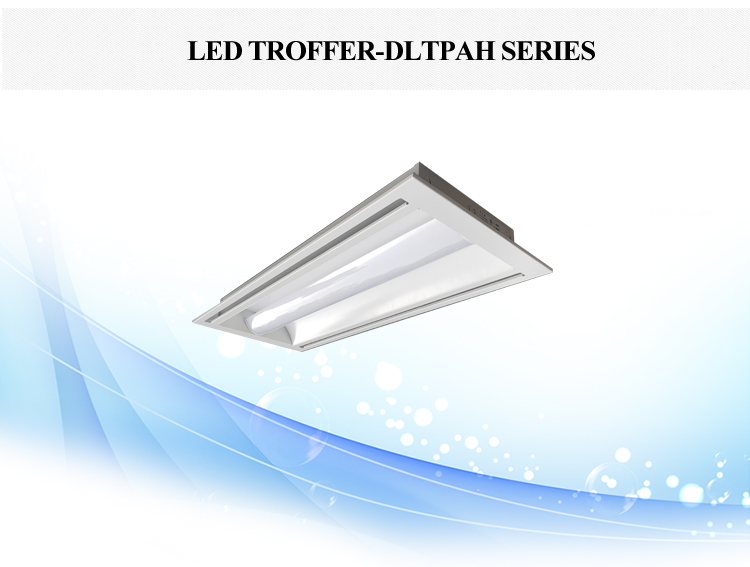HIGH EFFICIENCY DRIVER 1195X595 60w LED TROFFER DLTPA SERIES FOR OPEN OFFICE SPACE MEETING ROOMS