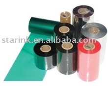 black wax barcode ribbon