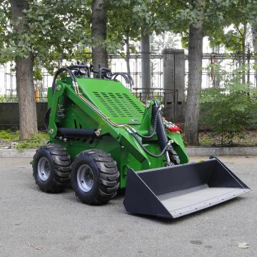 Skid Steer Loader ที่มีการแนบที่เก็บข้อมูล