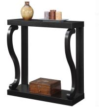 Foyer Rustic Dark Wood Console Table