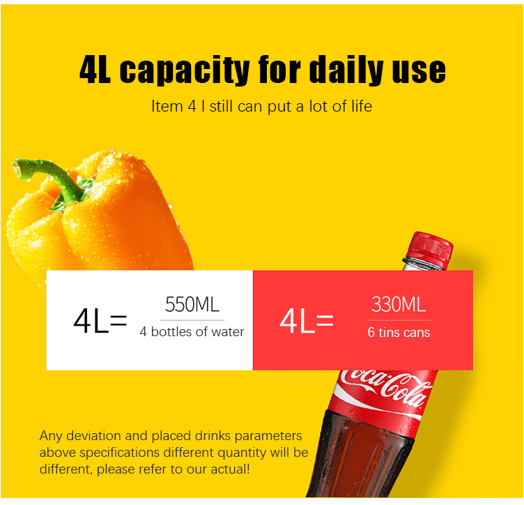 12V 110V-220V Mini car fridge Thermoelectric cooler and warmer fridge 4L fridge coolers