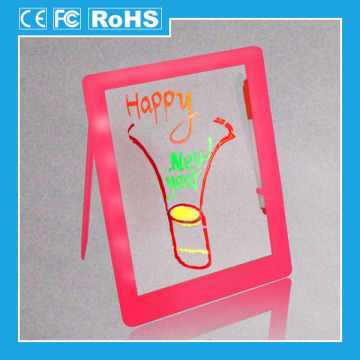 Christmas children gift transparent drawing board