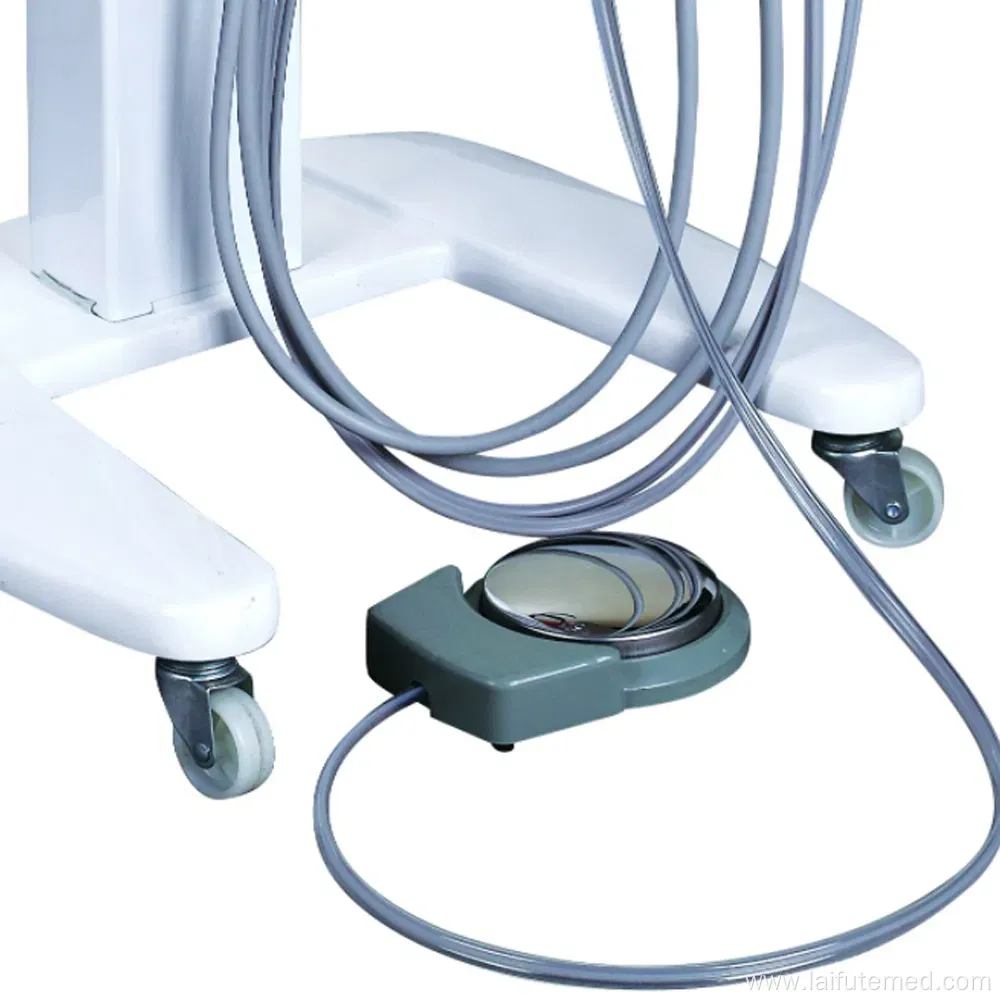 Portable Unit Dental Treatment Mobile Cart Trolley with Film Viewer