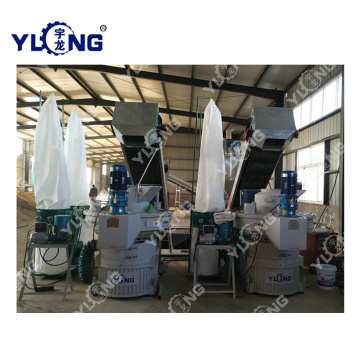 Popular brand wood dust pellet making machine line