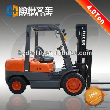 Good performance 4ton truck cargo fork lift