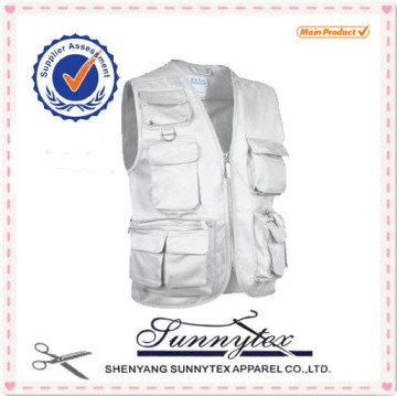 Highest Quality Multi Pocket No Sleeve Work Waistcoat