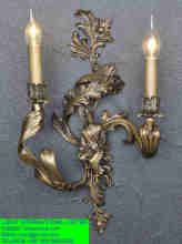 European copper wall lamp,european brass shade lamp