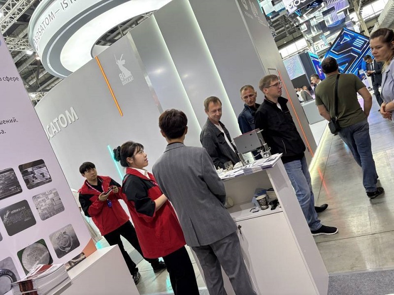 Chuke Intelligent Laser Marking and Cleaning Machine Becomes the Focus of 2025 Yekaterinburg Industrial Exhibition in Russia