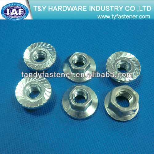 Hexagon Nuts With Flange Metric Fine thread