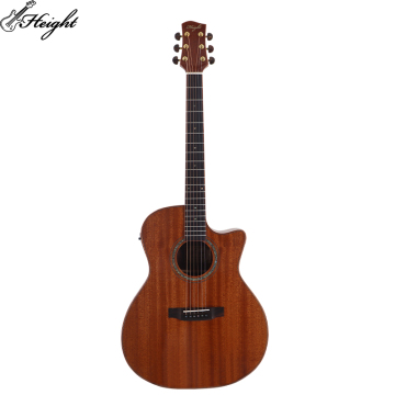 Wholesale Solid Top Cutaway Acoustic Travel Guitar - 42" OM