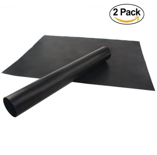 BPA PFOA free Oven Liner bbq grill mat- Large 16x23 Inch Teflon Nonstick Reusable mat for electric,microwave toaster oven