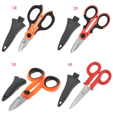 2/1 High Carbon Steel Scissors Household Shears Tools Electrician Scissors Tools D08D