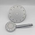 White ABS Plastic 3 Gear Adjustable Shower Head