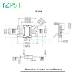 Низкий потерей мощности MK5050 Schottky Mounder Diode Module для PV