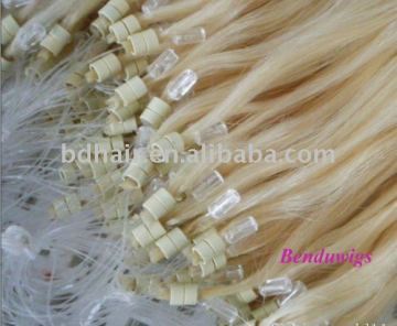 loop hair extension,human hair extensions/pre-bonded hair extensions/pre-bonded micro-ring loop hair extensions