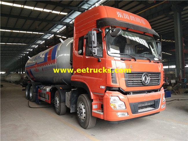 35 CBM 290HP LPG Transportation Tank Trucks