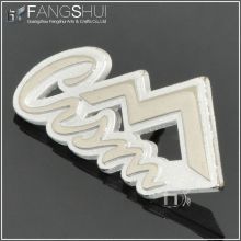 Number and letter lapel pins