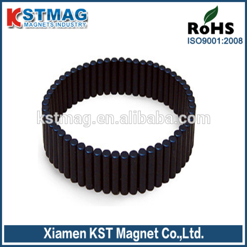 Black epoxy coating permanent cylinder n52 neodymium magnet