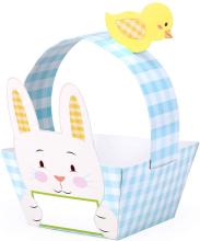 Cute Bunny Rabbit Easter Baskets - DIY Kids Party Favor Easter Treat Boxes
